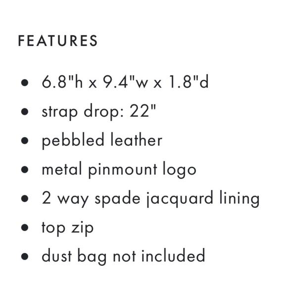 Kate Spade triple gusset crossbody coral buds new with tags - Picture 13 of 13